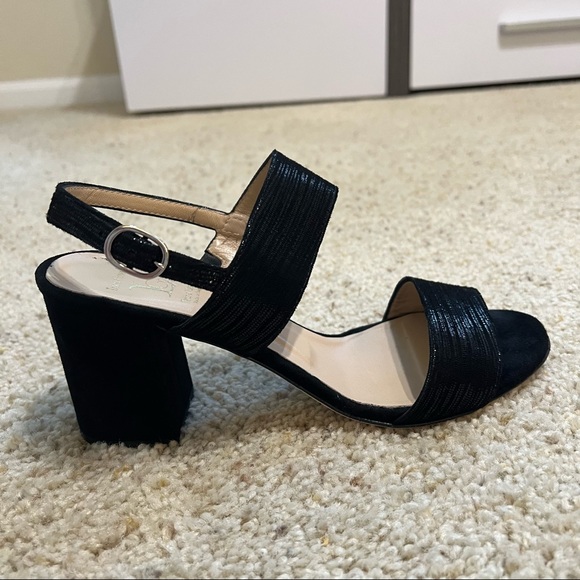 Luca Grossi black heels. Size: 9 1/2 - Picture 3 of 16